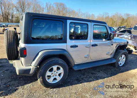 2019 Jeep Wrangler Unlimited Sport z USA, uszkodzony, nr VIN 1C4HJXDNXKW549543